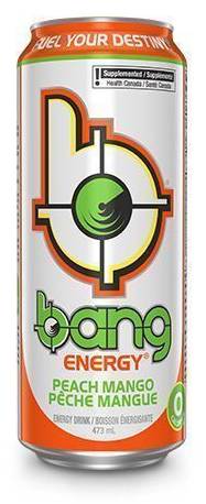 Bang Energy Drink Peach Mango (473 ml)