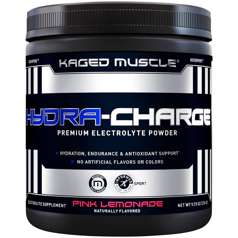 Kaged Hydra Charge Premium Electrolyte Powder (9.73 g) (pink lemonade)