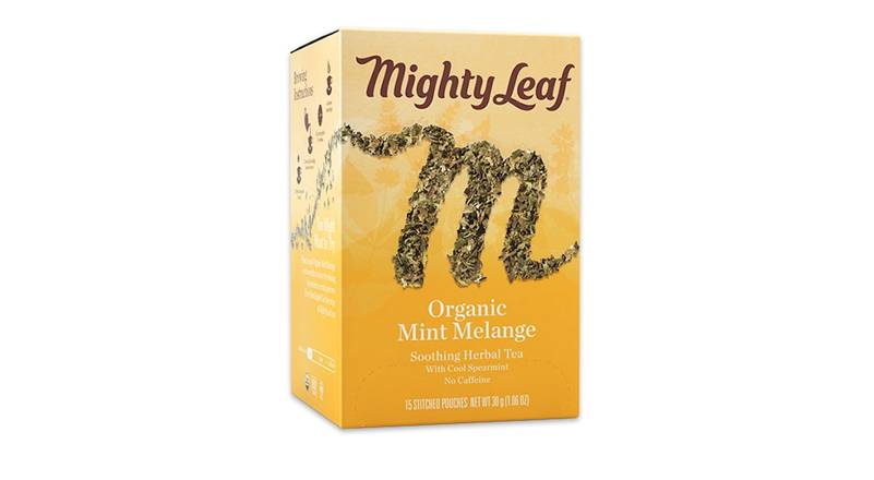 Organic Mint Melange Tea Pouches (15 CT)