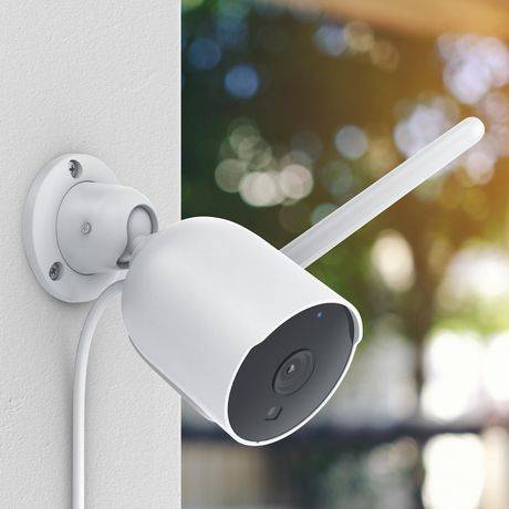 Merkury Innovations Smart Wi-Fi Outdoor Security Camera HD 1080p