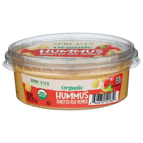 Sprouts Organic Roasted Red Pepper Hummus