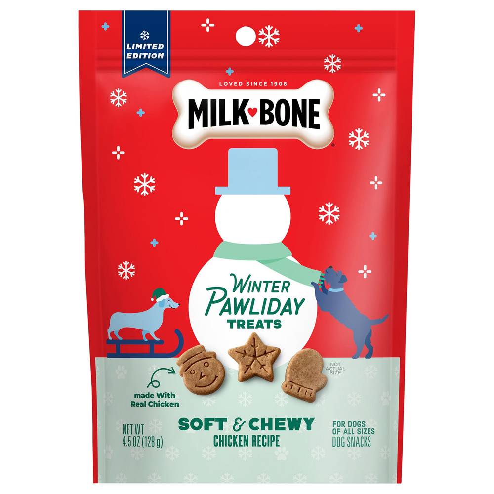 Milk-Bone Soft & Chewy Dog Snacks, Chicken (4.5 oz)