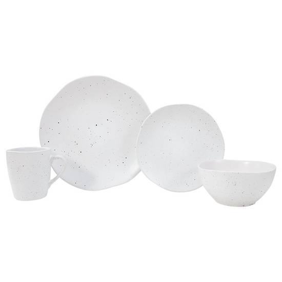 Crown baccara vajilla de porcelana blanca 16 discount piezas