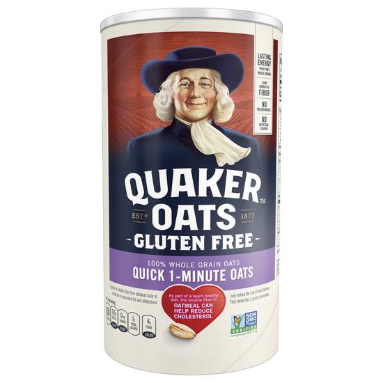 Quaker Gluten Free 100% Whole Grain 1-minute Oats