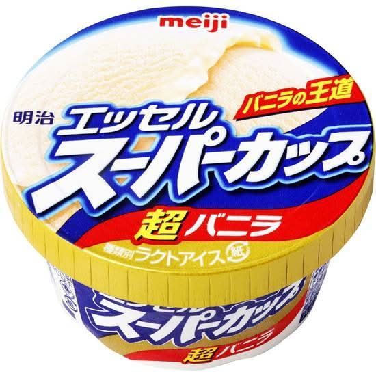 明治 エッセル スーパーカップ アイスクリーム - 超バニラ (200mL)