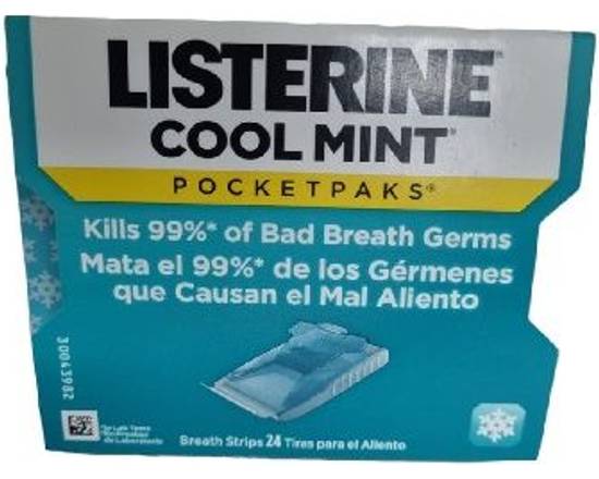 Listerine Pocketpacks Cool Mint – 24 CT