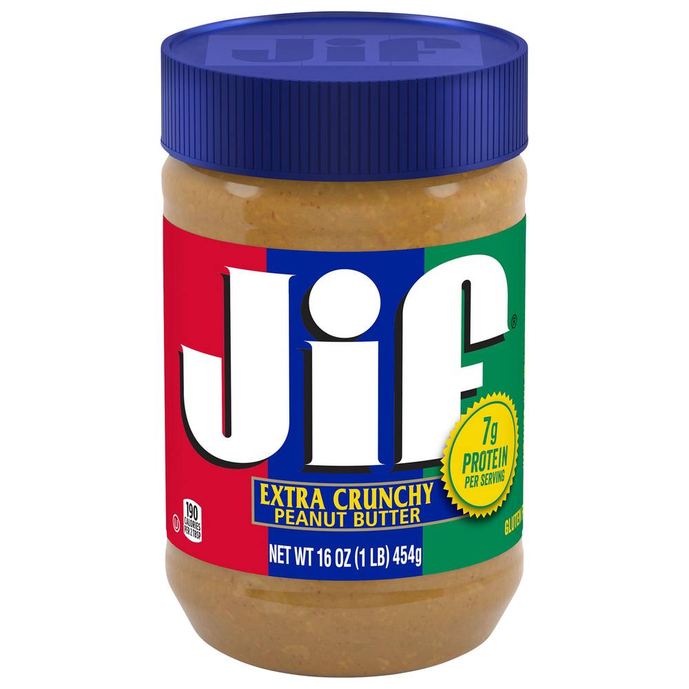 Jif Extra Crunchy Peanut Butter (16 oz)