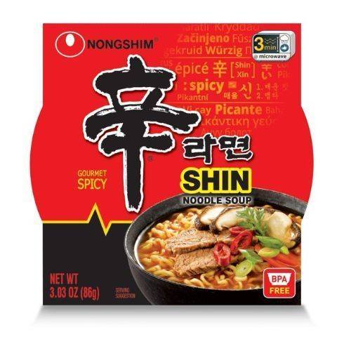 NongShim Bowl Noodle Shin 3oz