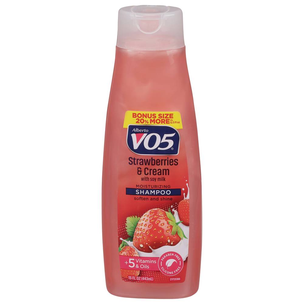 Alberto Vo5 Moisturizing Strawberries & Cream Shampoo