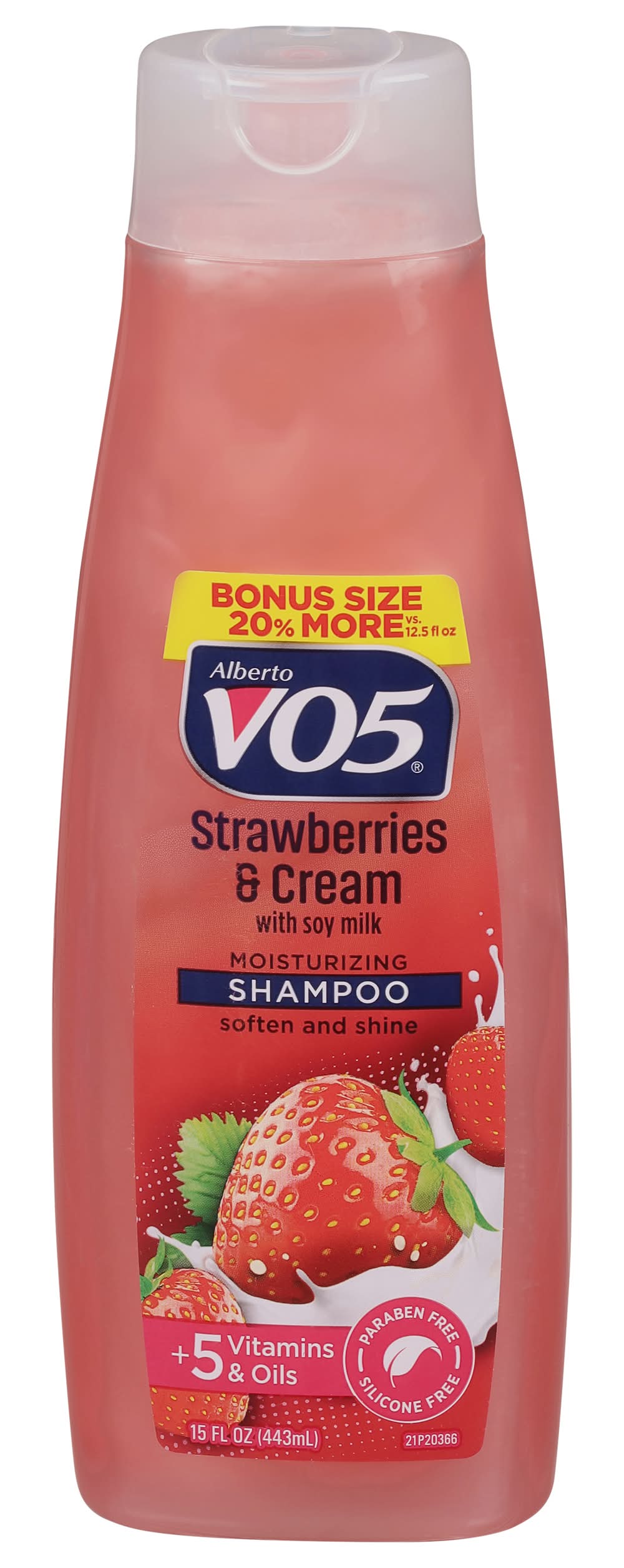 Alberto VO5 Moisturizing Strawberries & Cream Shampoo (15 fl oz)