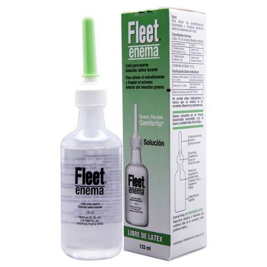 FLEET ENEMA SOL RECT ADU FCO*133ML