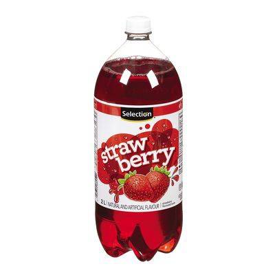Selection boisson gazeuse à saveur de fraise (2l) - strawberry flavoured soft drink (2l)