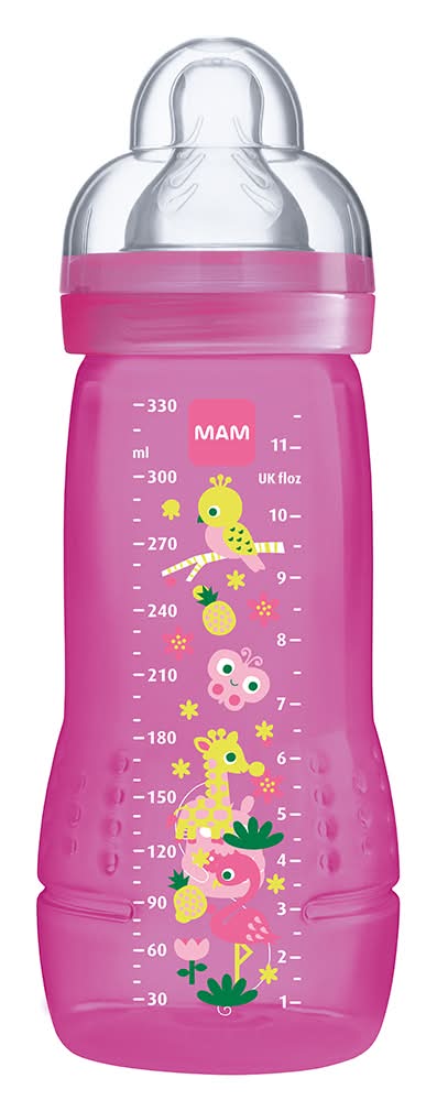 Mam Mamadera Silicona 4 meses o mas x 330 ml