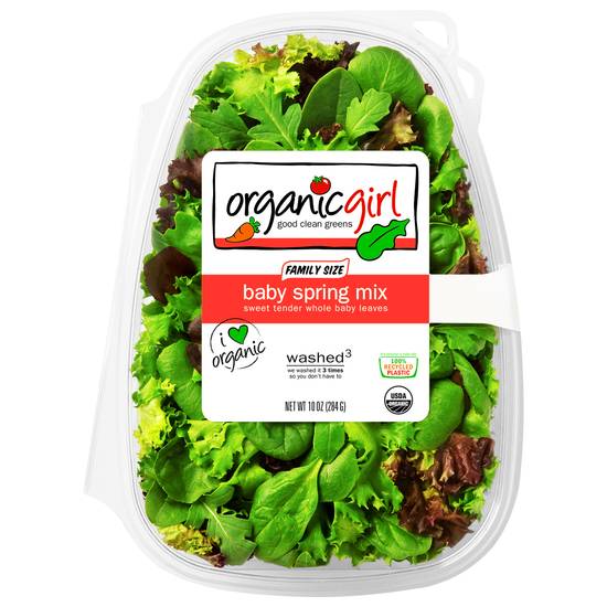 Organicgirl Family Size Baby Spring Mix