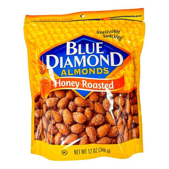 Blue Diamond Almonds (honey roasted)