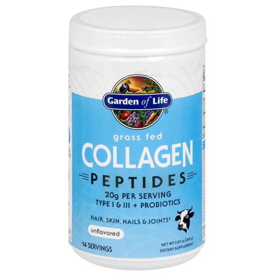 Garden Of Life Grass Fed Unflavored Collagen Peptides