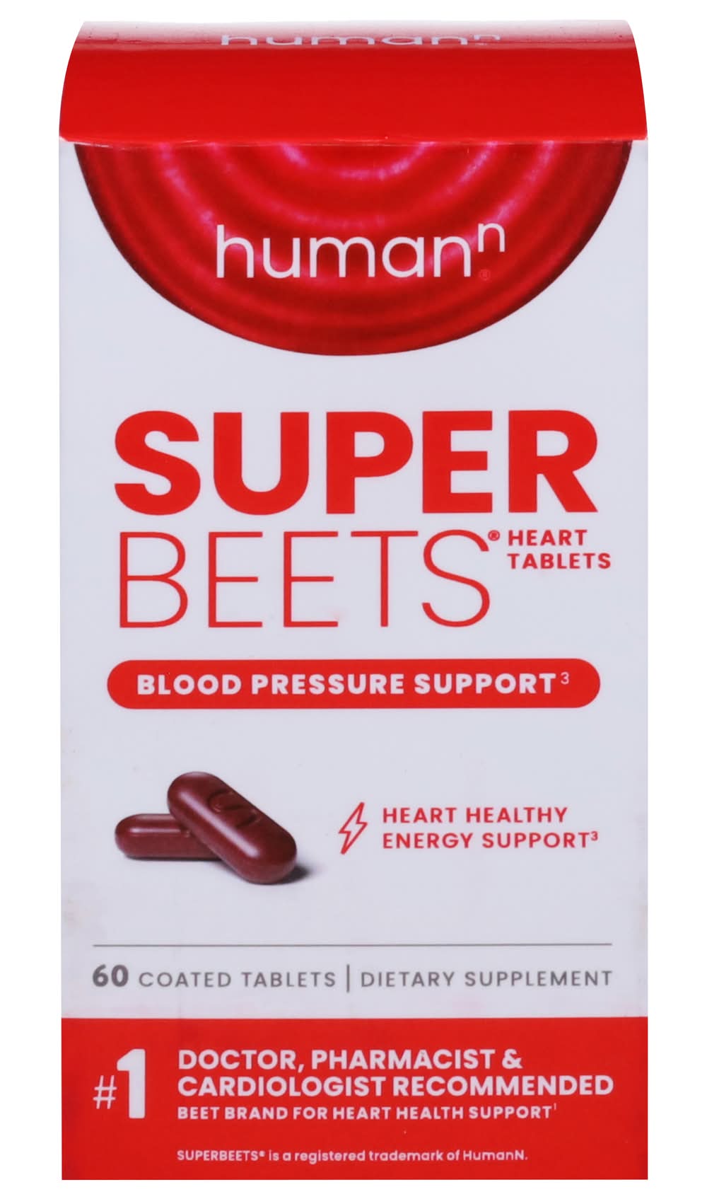 SuperBeets Blood Pressure Support Tablets (60 ct)