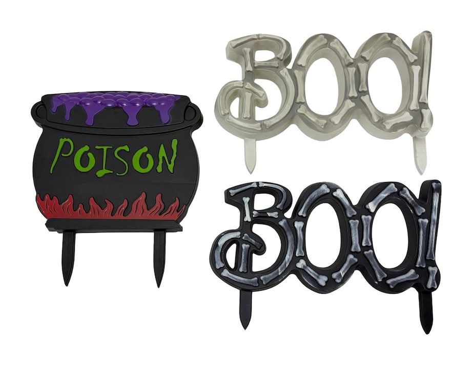 Halloween-Themed Plastic Yard Stake Decoration, Assorted Styles, 1-ct.