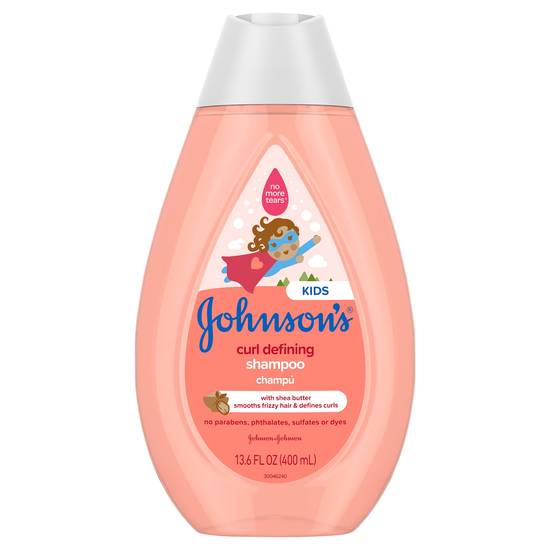 Johnson's Kids Curl-Defining Shampoo With Shea Butter
