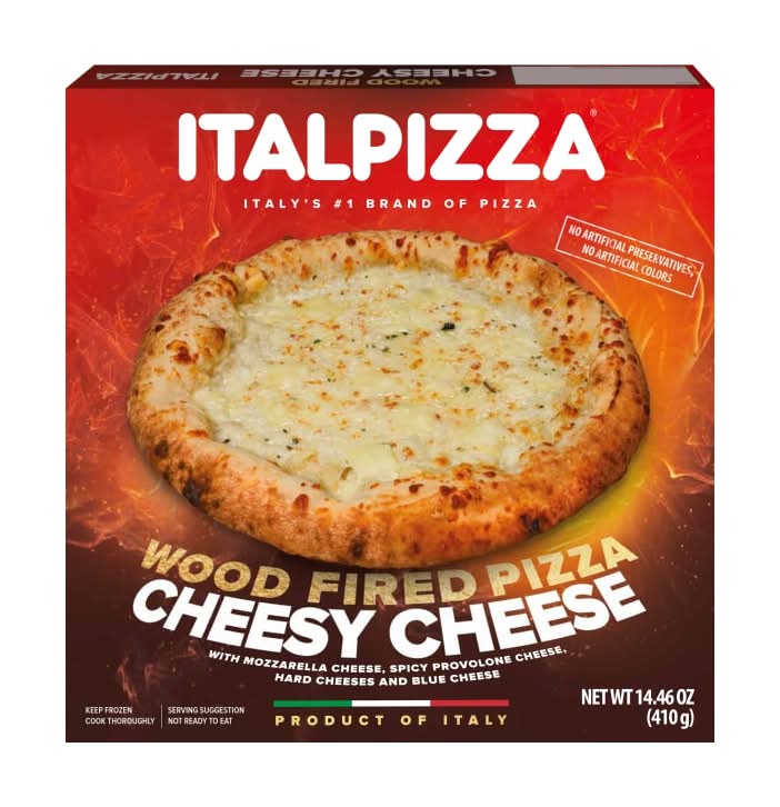 Italpizza Wood Fired Pizza, Cheesy Cheese (14.46 oz)