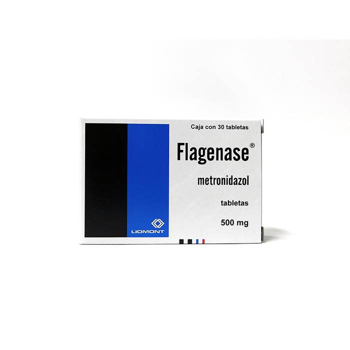 Liomont flagenase metronidazol tabletas 500 mg (30 piezas)