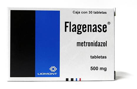 Liomont · Flagenase metronidazol 500 mg tabletas (30 un)