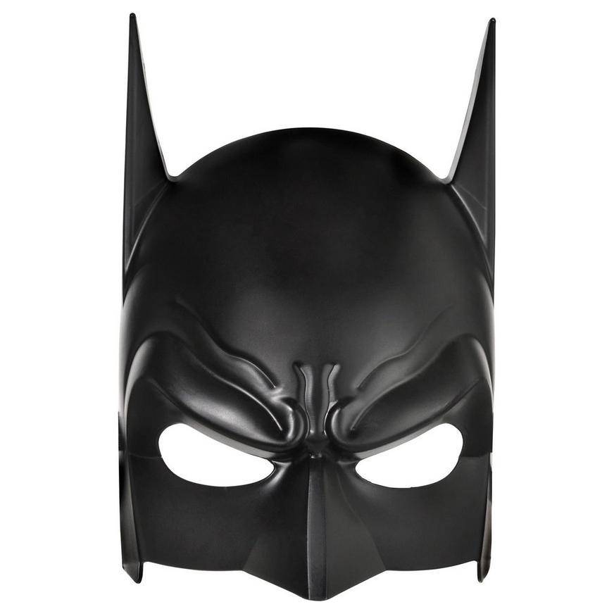 Party City Adult Dark Knight Batman Mask, Male, Black