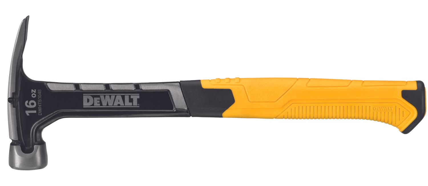 Dewalt 16 Oz Smooth Face Rip Claw Hammer 7.50 In. Steel Handle