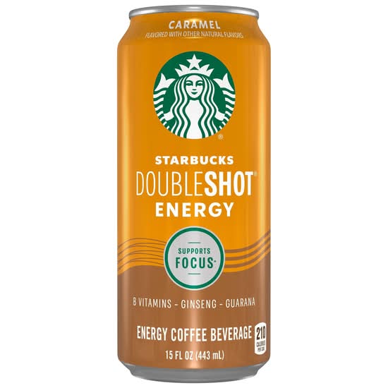 Starbucks Doubleshot Energy Caramel Coffee Energy Drink 15 fl oz Can