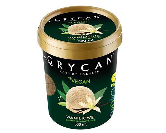 Lody Grycan Vegan Waniliowe (500 ml)