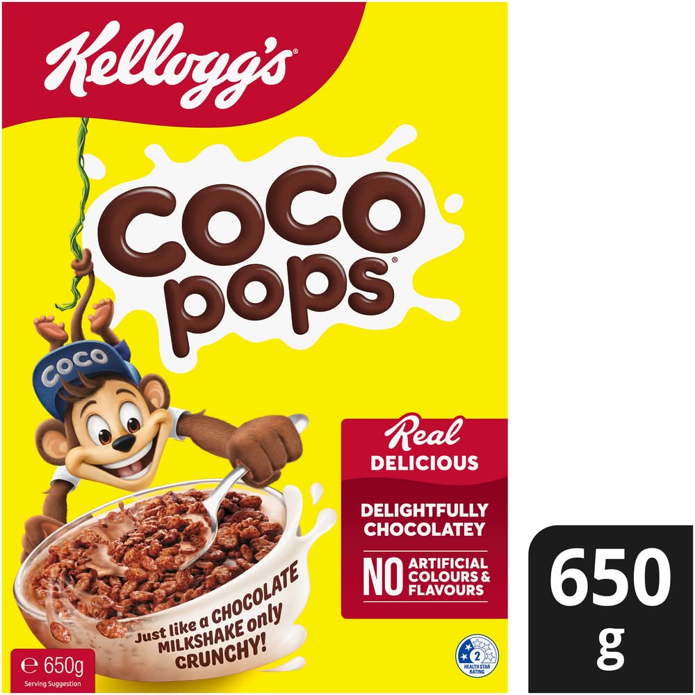 Kellogg's Coco Pops Chocolate Breakfast Cereal