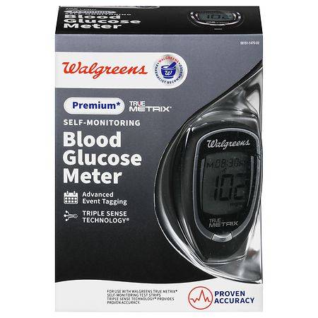 Walgreens Premium True Metrix Blood Glucose Meter - 1.0 Ea