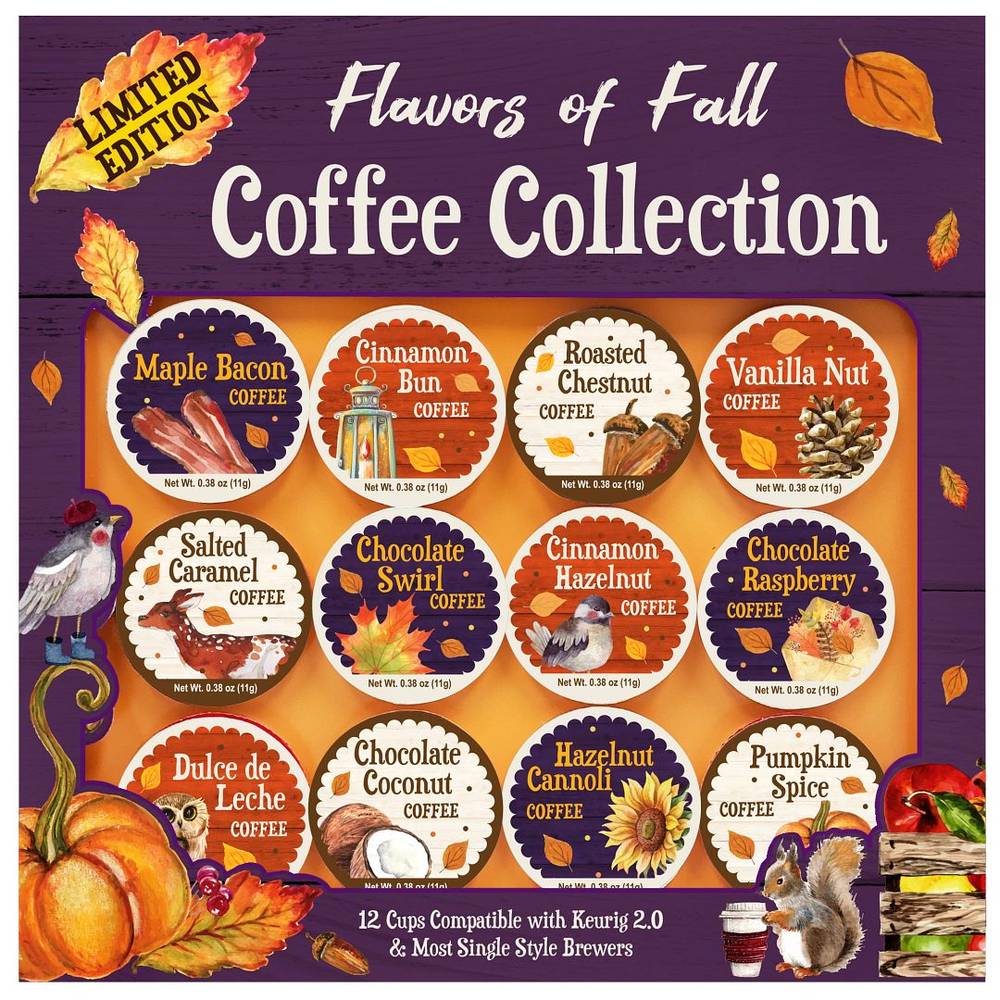 Marketplace Brands Flavors Of Fall Coffee K-Cup Collection (0.38 oz, 12 ct)