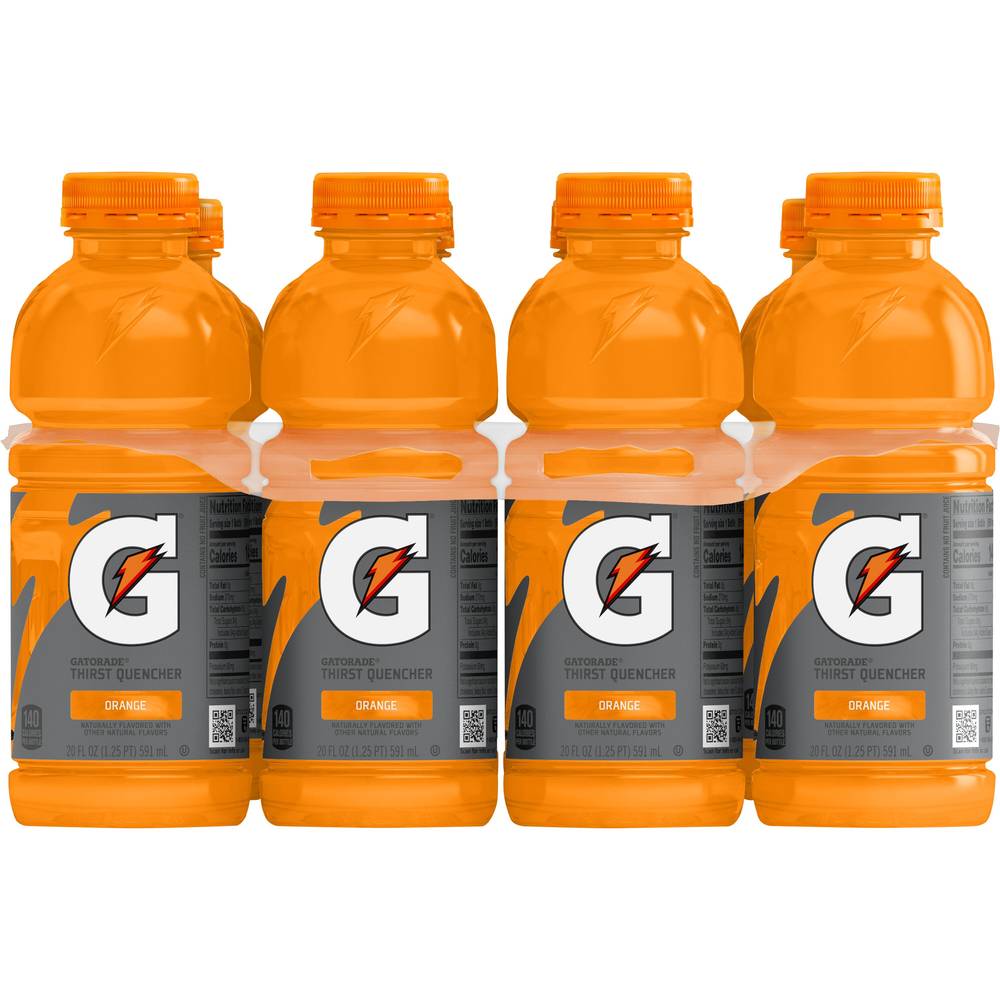 Gatorade Thirst Quencher (8 ct, 20 fl oz) (orange)
