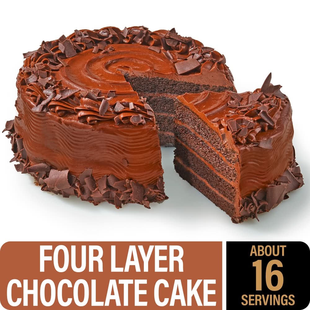 Private Selection® Chocolate Fudge 4-Layer Cake