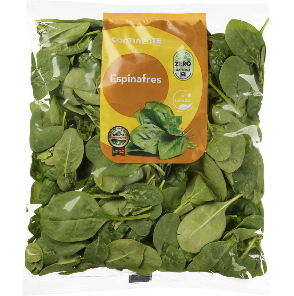 Espinafre Resíduo Zero Continente (emb. 125 gr)