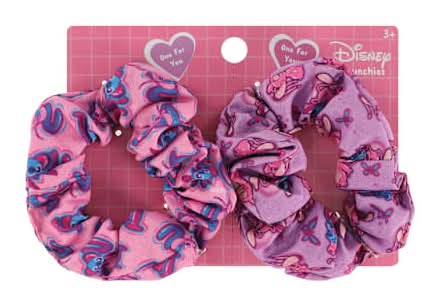Disney Scrunchie 2-Pack Stitch