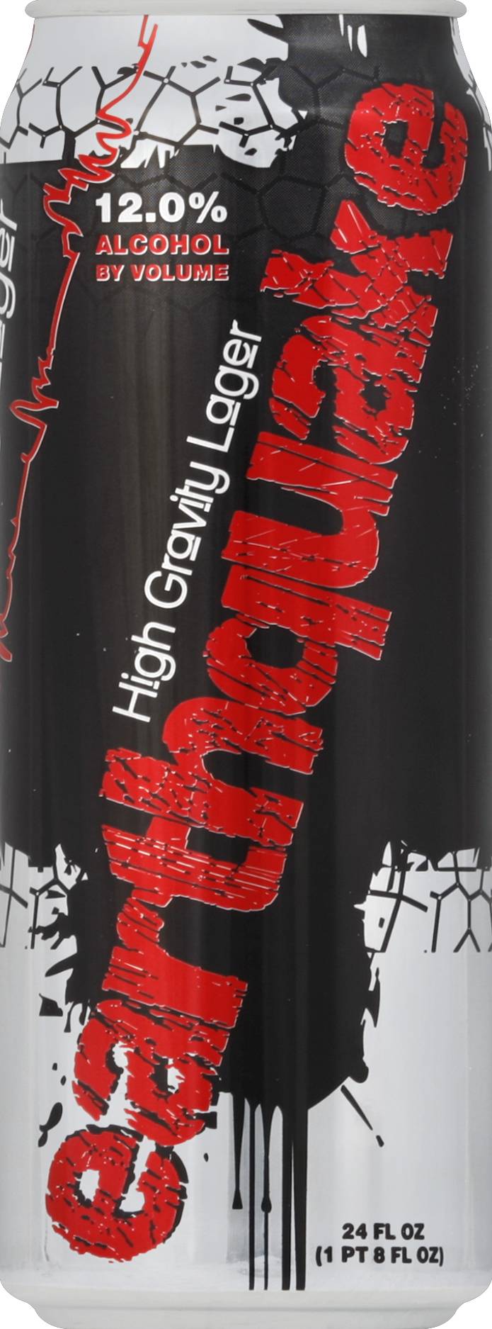 Earthquake High Gravity Lager Beer (24 fl oz)