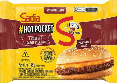 Sadia sanduíche x-picanha hot pocket (145g)