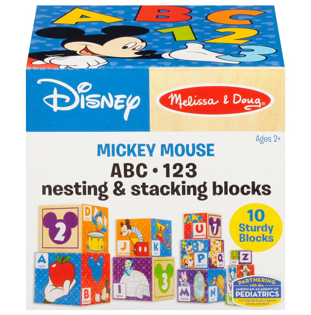 Safeway - Melissa & Doug Disney Mickey Mouse Abc/123 Nesting