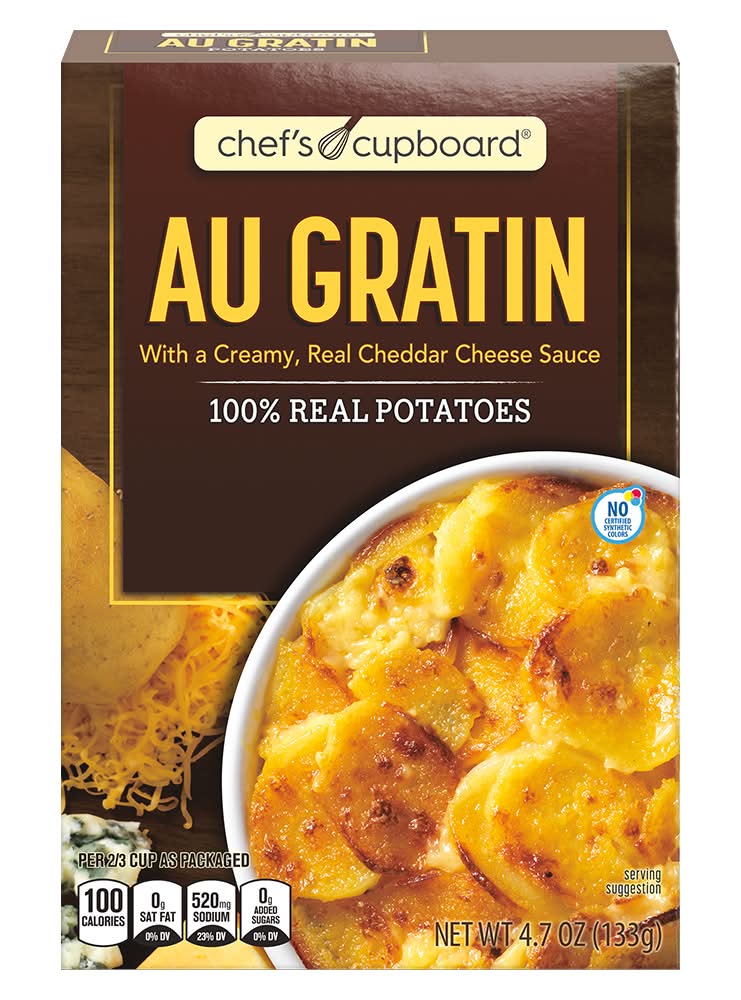 Chef's Cupboard Au Gratin 100% Real Potatoes (4.7 oz)