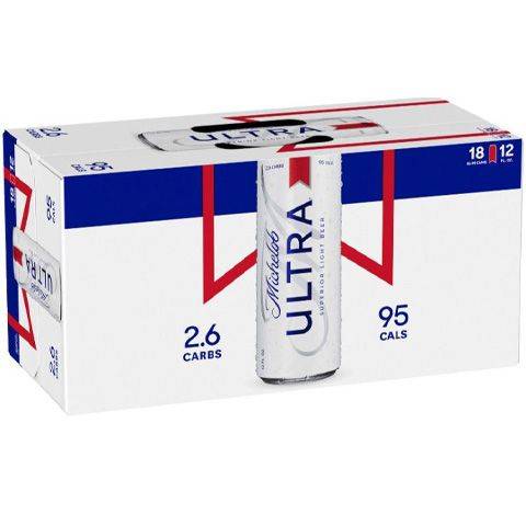 Michelob Ultra 18 Pack 12oz Can
