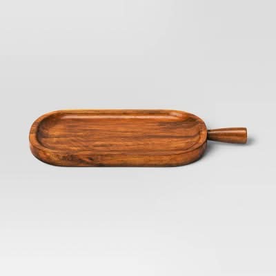 Threshold Wood Serving Paddle Tray, L