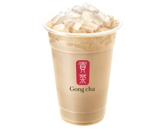 Milk Tea with Coconut Jelly