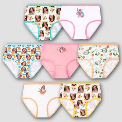 Disney Toddler Girl's Moana Briefs (7 ct)