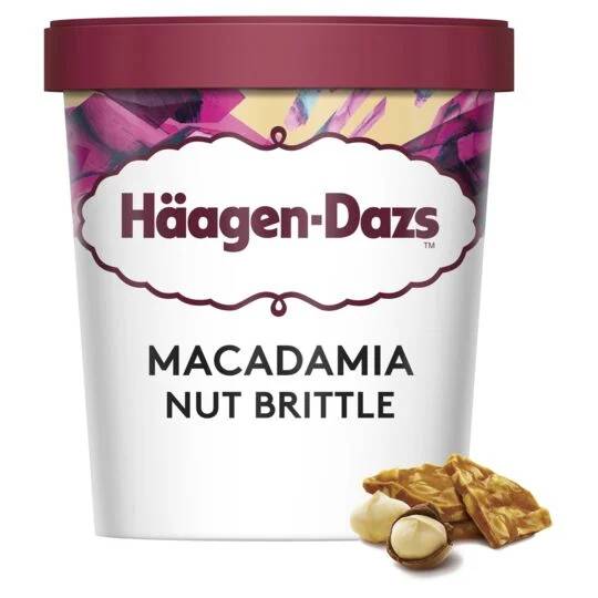 Macadamia nut brittle