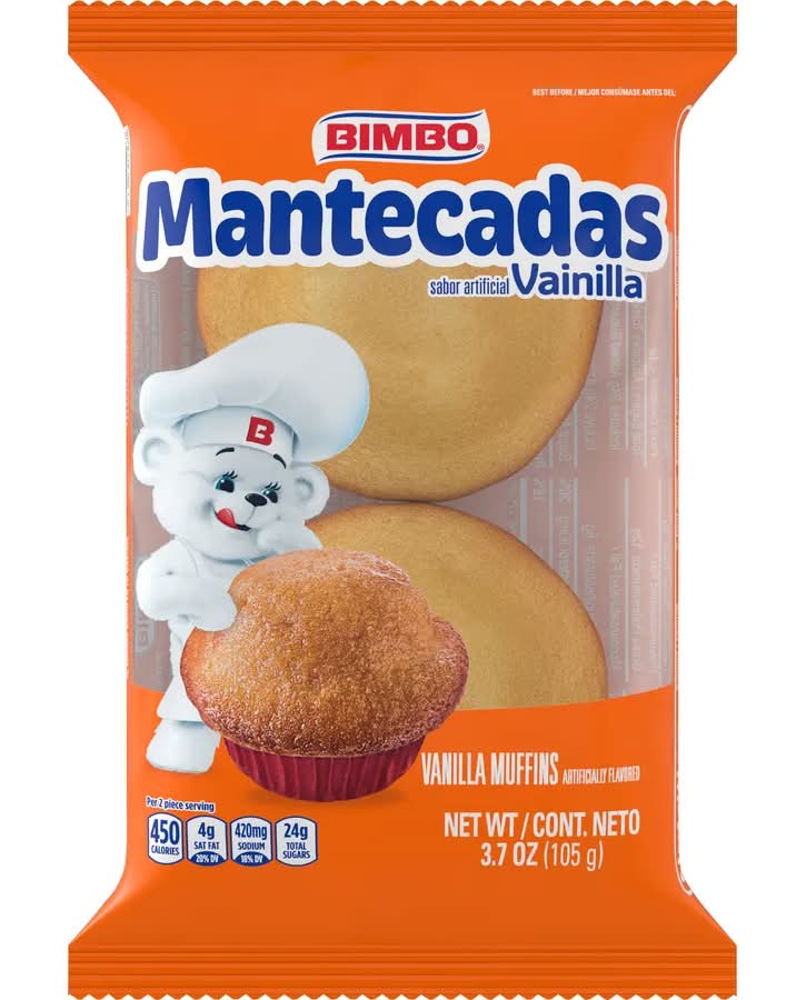 Bimbo Mantecadas Muffins