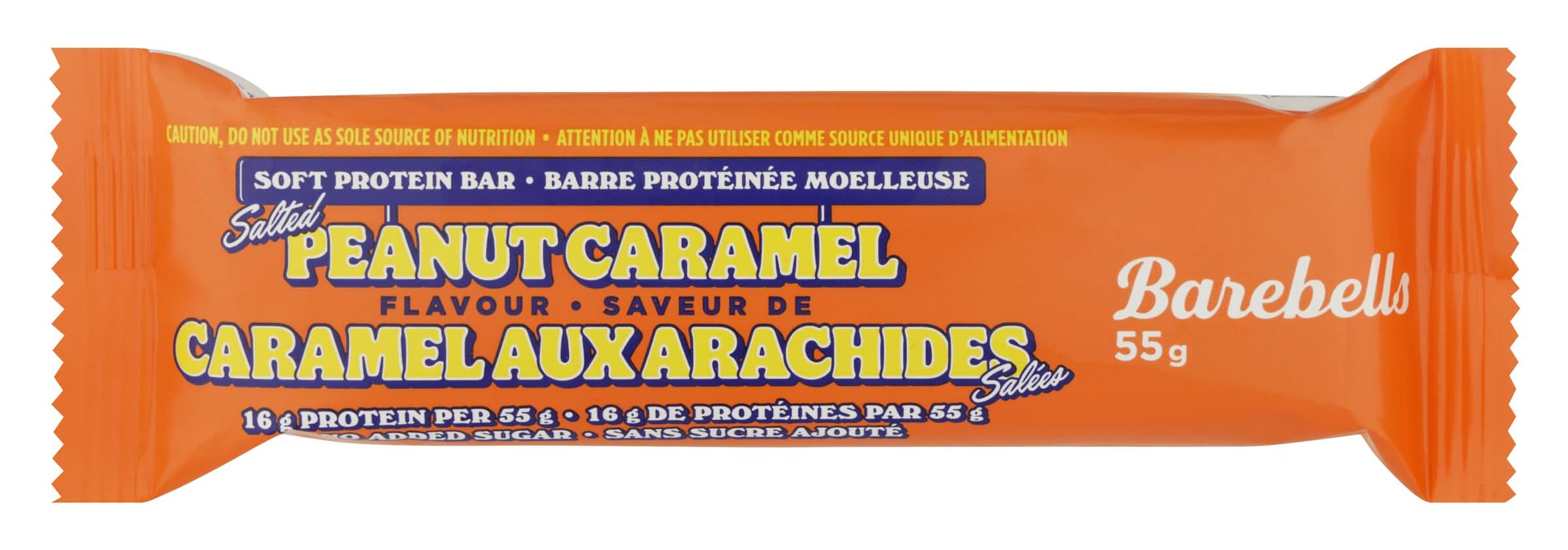 Barebells Soft Protein Bar, Salted Peanut Caramel (55 g)