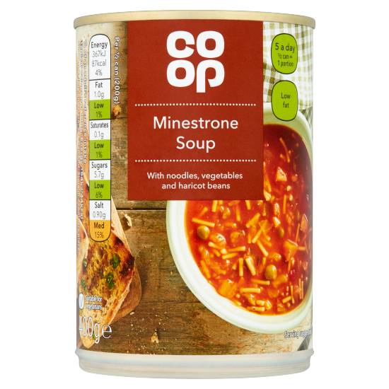 Co-Op Minestrone Soup (400g)