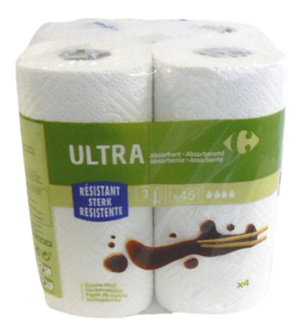 Carrefour - Essuie-tout ultra absorbant (4)